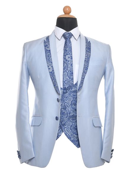 Suits Polyester Party Wear Regular fit Single Breasted Designer Solid 5 Piece Suit Zed Club